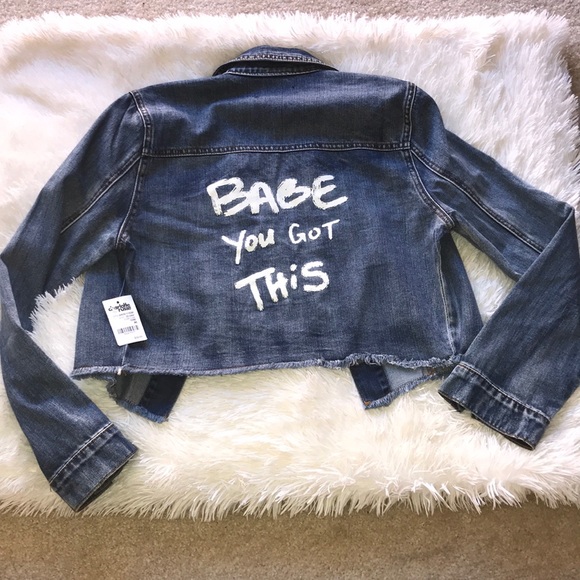 Refuge Frayed Jean Jacket - Picture 6 of 13